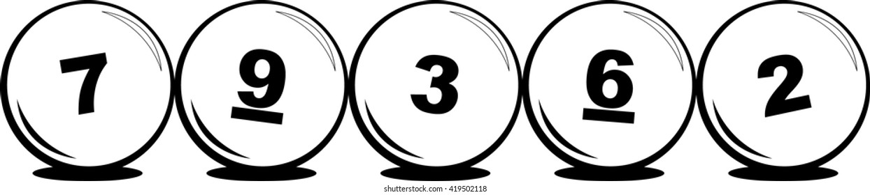 bolas de lotería