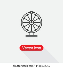 Lottery Icon Vector Illustration Eps10