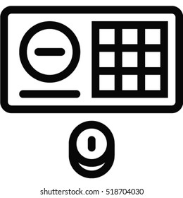 lottery ticket  icon