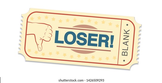lost lottery images stock photos vectors shutterstock
