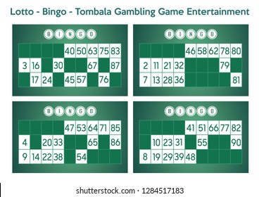 Lotto Bingo Tombala Gambling Game Entertainment