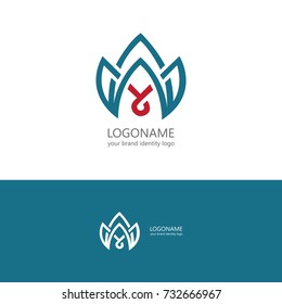 lotus abstract logo