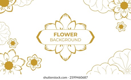 Lotus background with luxury style