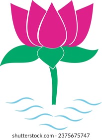 Lotus is a beautiful flower. Comes with many colour. The roots are in the soil of a river or pond, and the leaves float on the surface. The lotus flower is an aquatic perennial. It has many uses  svg