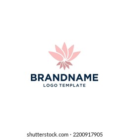 Lotus Beauty SPA Logo Vector Simple