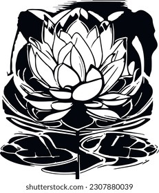 Lotus Black and White Lotos