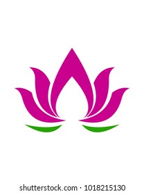 Lotus Bloom Logo Template