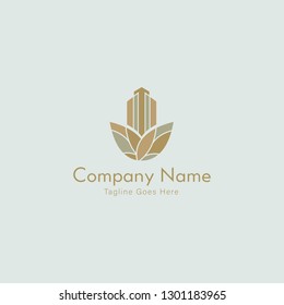 Lotus Building Logo Design