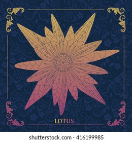 Lotus, decorative