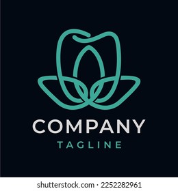 Lotus Dental Clinic Logo Design
