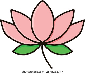 a lotus design flower for chinesse new year day