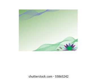 Lotus Flower Abstract Background