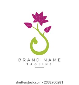 Lotus flower beauty spa logo design