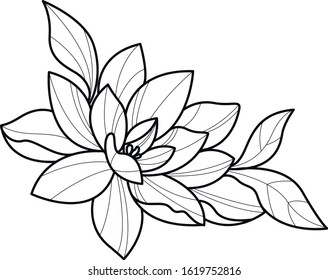 lotus flower decorative element tattoo ink 