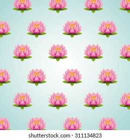 lotus flower design, vector illustration eps10 graphic 
