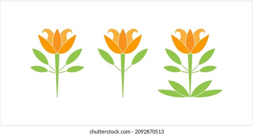 Lotus flower doodle icon isolated. Sketch vector stock illustration. EPS 10