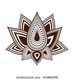 lotus flower drawing isolated icon design, vector illustration  graphic 