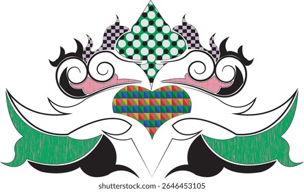 Lotus flor símbolo étnico.tatuagem design motivo, elemento de decoração. Assinar espiritualidade asiática, nirvana e ilustração innocence.Vetor.