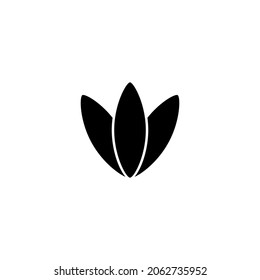 lotus flower icon set, lotus flower vector set