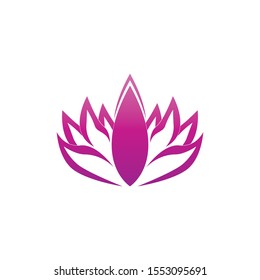 Lotus Flower Icon Symbol Vector Illustration Stock Vector (Royalty Free ...