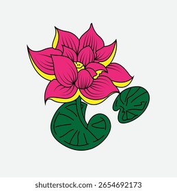  Lotus flower icon. vector illustration of lotus flower vector icon for web.eps