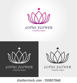Lotus flower logo