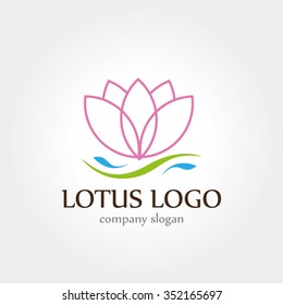 lotus flower logo