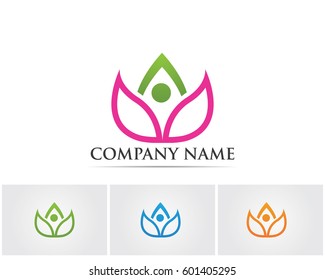 Lotus flower logo