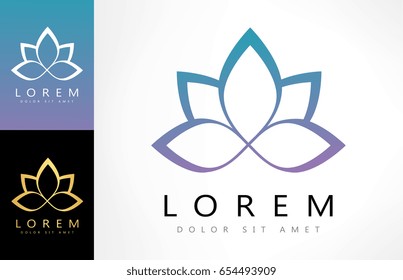 Lotus flower logo