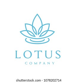 Lotus Flower logo design inspiration