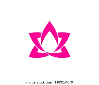 Lotus Flower Logo Template