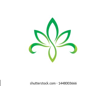 Lotus Flower Logo Template Design Vector, Emblem, Design Concept, Creative Symbol, Icon