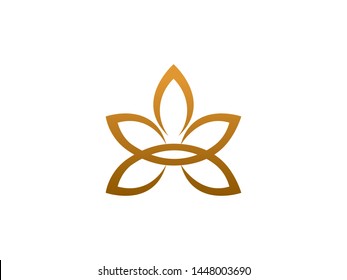 Lotus Flower Logo Template Design Vector, Emblem, Design Concept, Creative Symbol, Icon