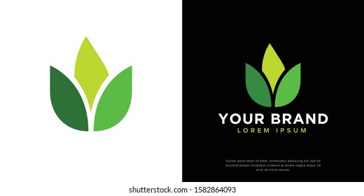 Lotus flower logo vector design inspiration
