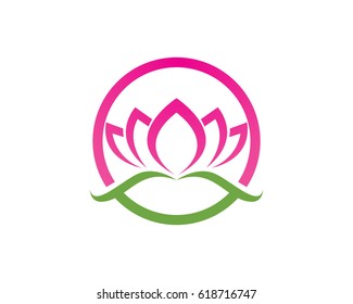 Lotus Flower Logos Stock Vector (Royalty Free) 618716747 | Shutterstock