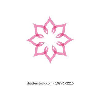 Lotus Flower logos vector