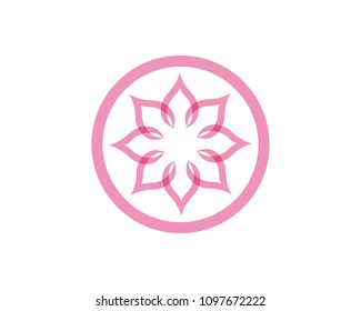 Lotus Flower logos vector