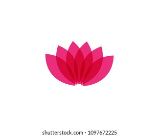Lotus Flower logos vector