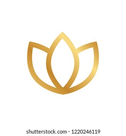  lotus flower, modern logo icon