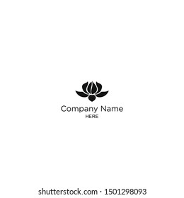 Lotus flower spa beauty logo, Isolated abstract Lotus Logo