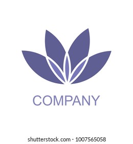 Lotus flower spa logo