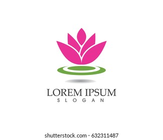 Lotus flower spa logo 