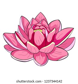 Flower Lotus Logo Design Stock Vector (Royalty Free) 51672757 ...