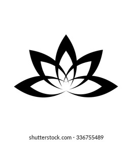 Vector de flor de loto