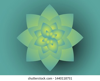 lotus flower vector. background. vector illustration