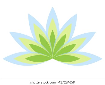 Lotus Flower Vector Illustration