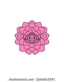 Fondo transparente del Vector de la flor del loto 