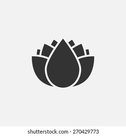 lotus flowers icon