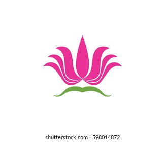 Lotus flowers logo