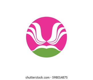 Lotus flowers logo